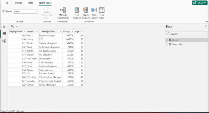 Implementation of Inner Join in Power BI 5