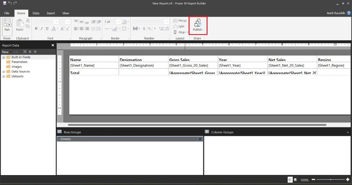 Paginated Report 3