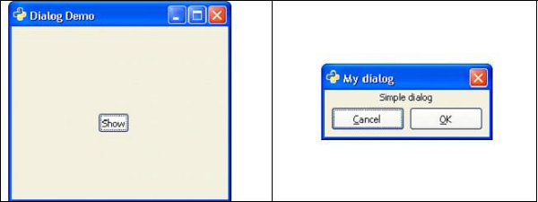 Dialog Demo