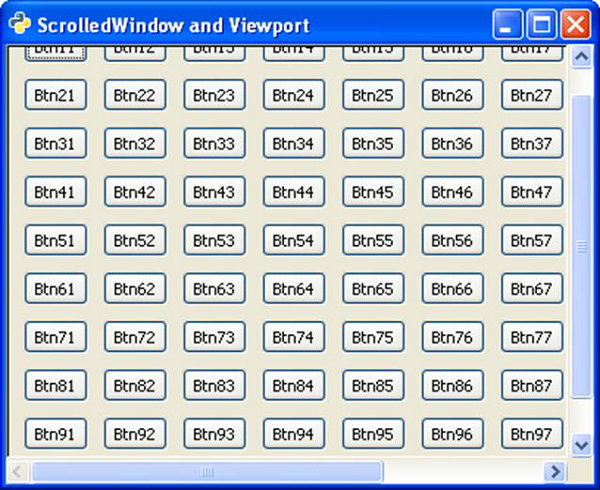 ScrolledWindow