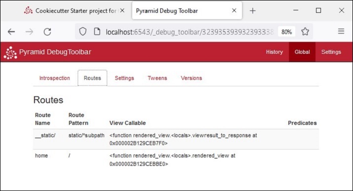 Debug Toolbar