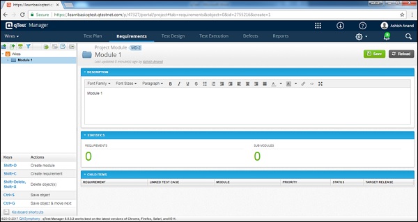 Edit Module