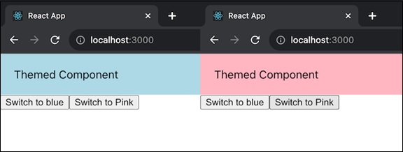 themed component