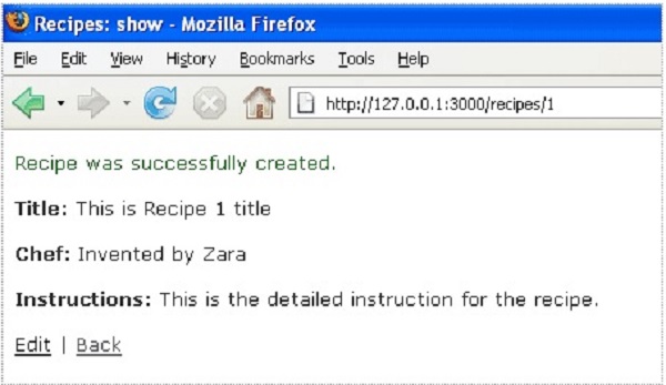 Added Recipe