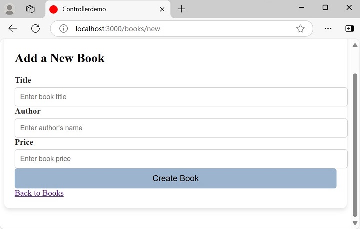 The form_tag Helper
