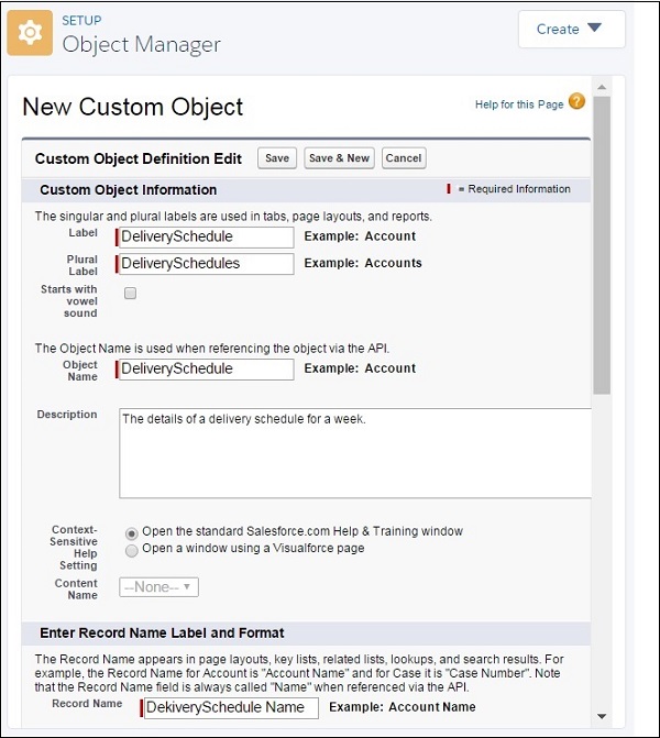 custom object 2