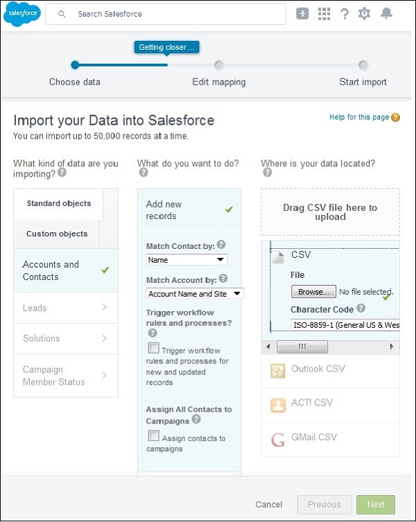 Data Import 2