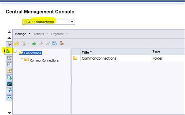 OLAP Connections