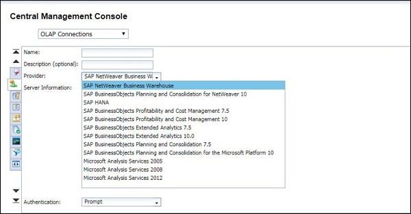 Parameters Window