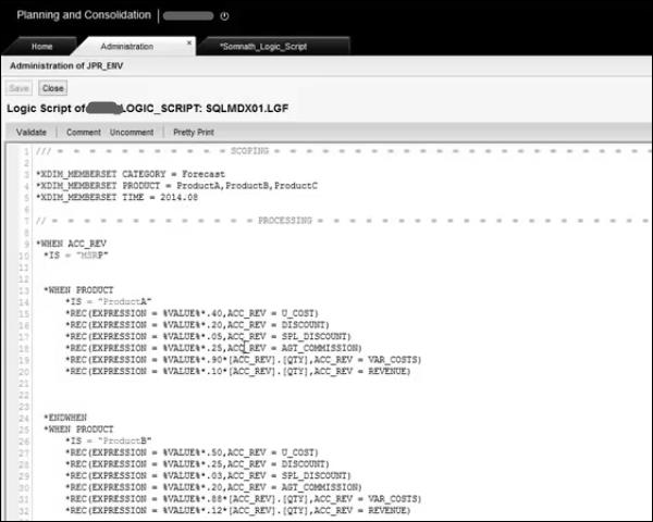 Logic Scripts