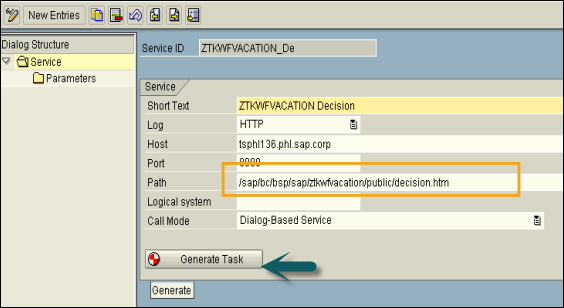 Register Webservice