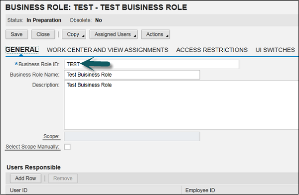 Business Role