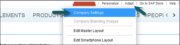 Company Settings