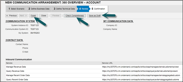 Overview Account