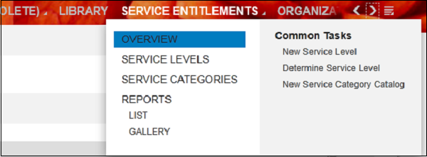 Service Entitlement