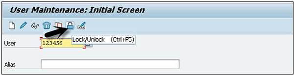 Initial Screen