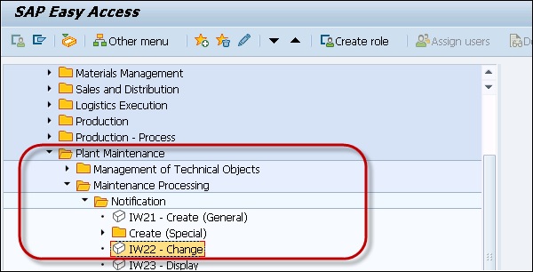Change Notification