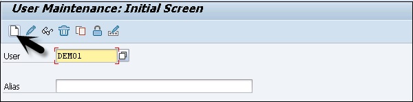 Creating a User