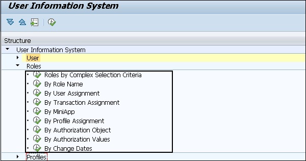 User Information