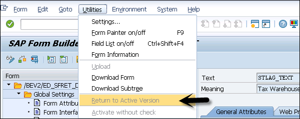 Active Version