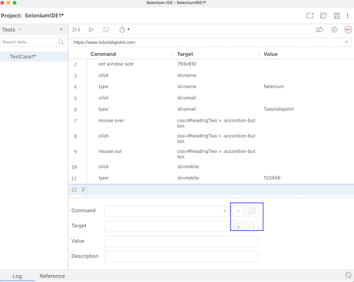 Selenium IDE Locating Strategies 9
