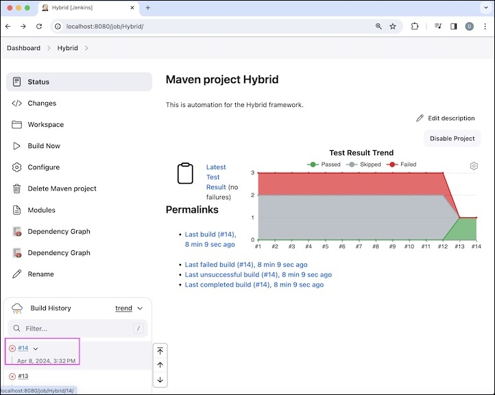 Selenium Maven & Jenkins 27