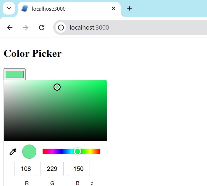 Color picker