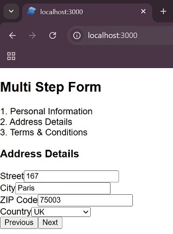Multi Step 2