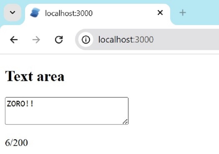 Text Area