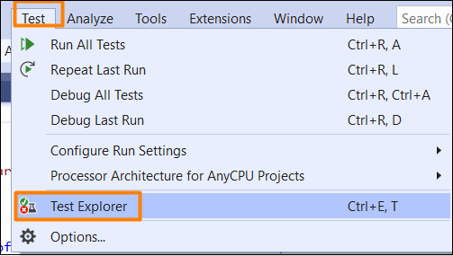 Build Menu