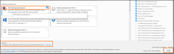 Desktop Development