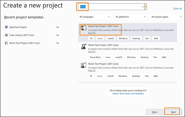 NUnit Project
