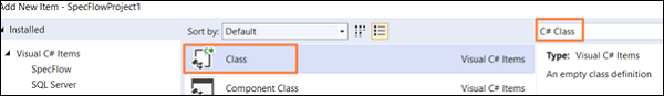 Access Search Box