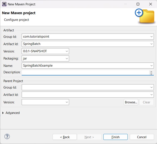 New Maven Project