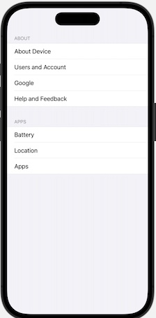 Customize List