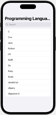 Search bar