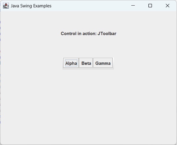 Create Immovable Toolbar