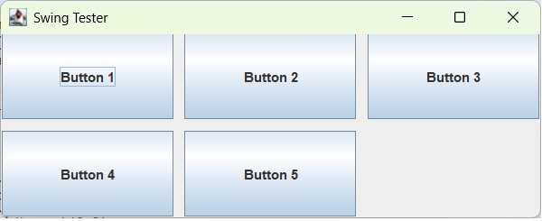 Using GridLayout