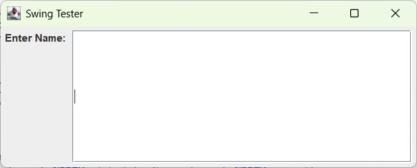 Using SpringLayout