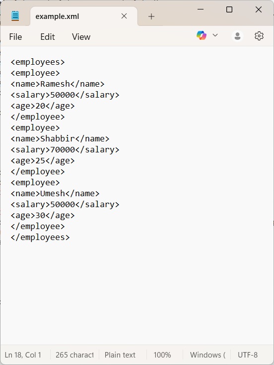 XML Document