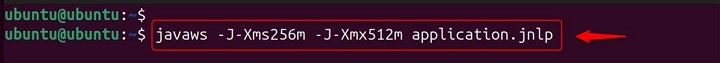 Advanced JVM Options Uing javaws