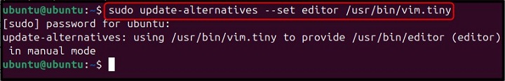 alternatives Command Linux 4