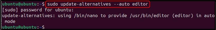 alternatives Command Linux 5