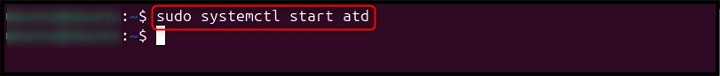 atd Command Linux 1