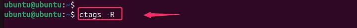 Basic Usage of ctags Command