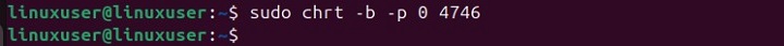 Change CSP to SCHED_BATCH 1