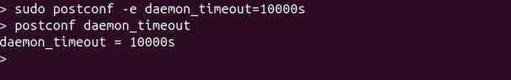 Changing the Parameter Permanently