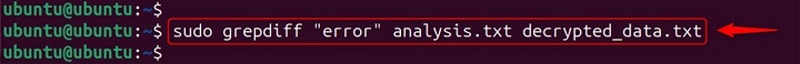 Contextual Comparison Using grepdiff