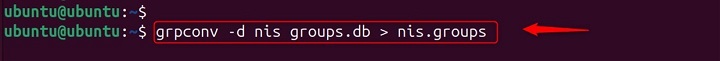 Convert from Group Database to NIS Format