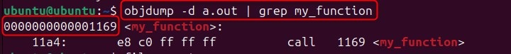Correct Address in addr2line Command